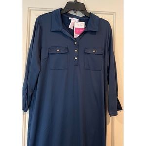 Stella PARKER LONG SLEEVE BEACH SHIRTDRESS